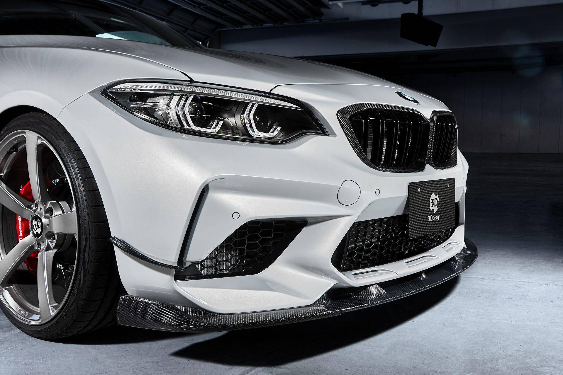 3DDesign Carbon Fibre Bumper Attachments for BMW M2 Competition (2018-2021, F87) - Image 9