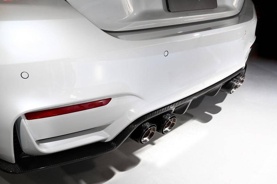 3DDesign Carbon Fibre Exhaust Tips for BMW M2, M3 & M4 (2014-2021, F87 F80 F82) - Image 5