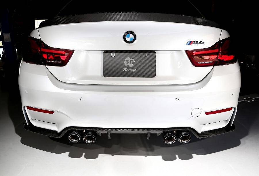 3DDesign Carbon Fibre Exhaust Tips for BMW M2, M3 & M4 (2014-2021, F87 F80 F82) - Image 6