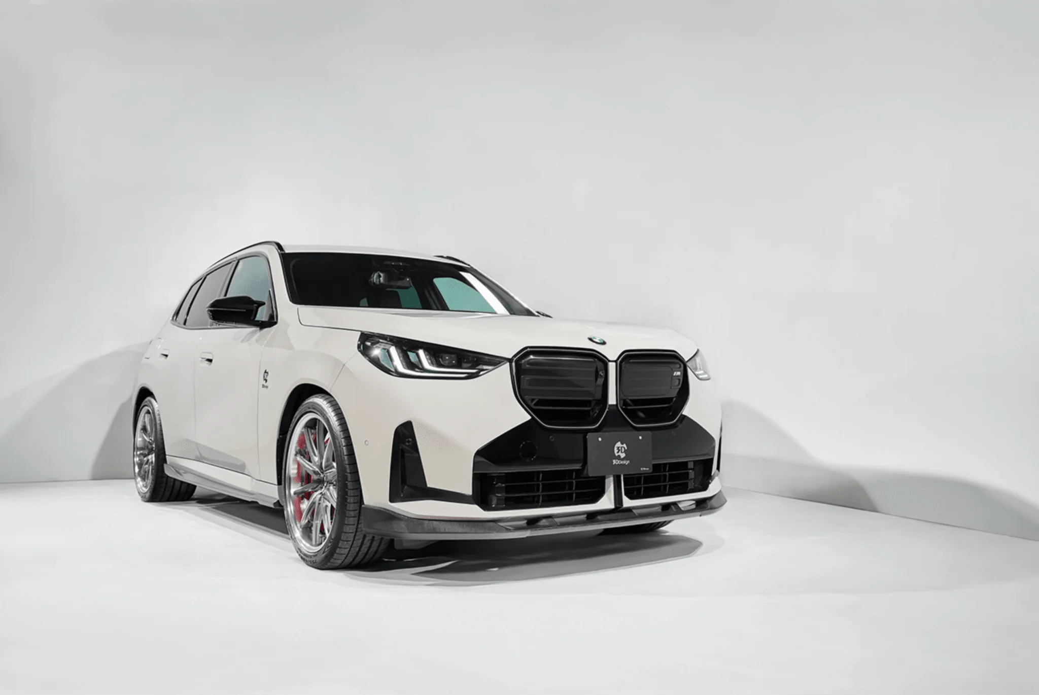 BMW X3 G45 Carbon Fibre Front Lip Spoiler by 3D Design (2024+) - Image 6