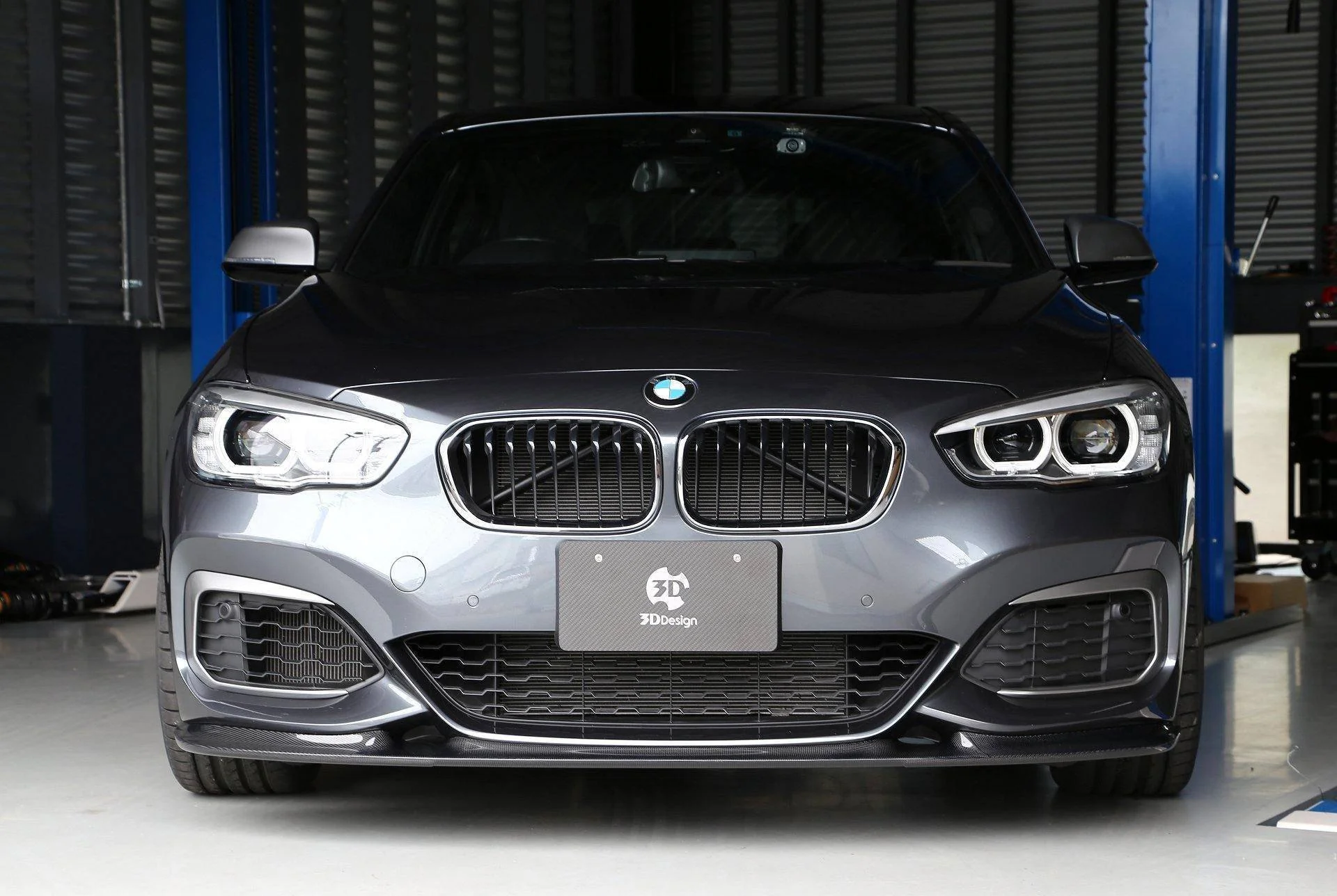 3DDesign Carbon Fibre Front Splitter for BMW 1 Series LCI (2015-2019, F20) - Image 3