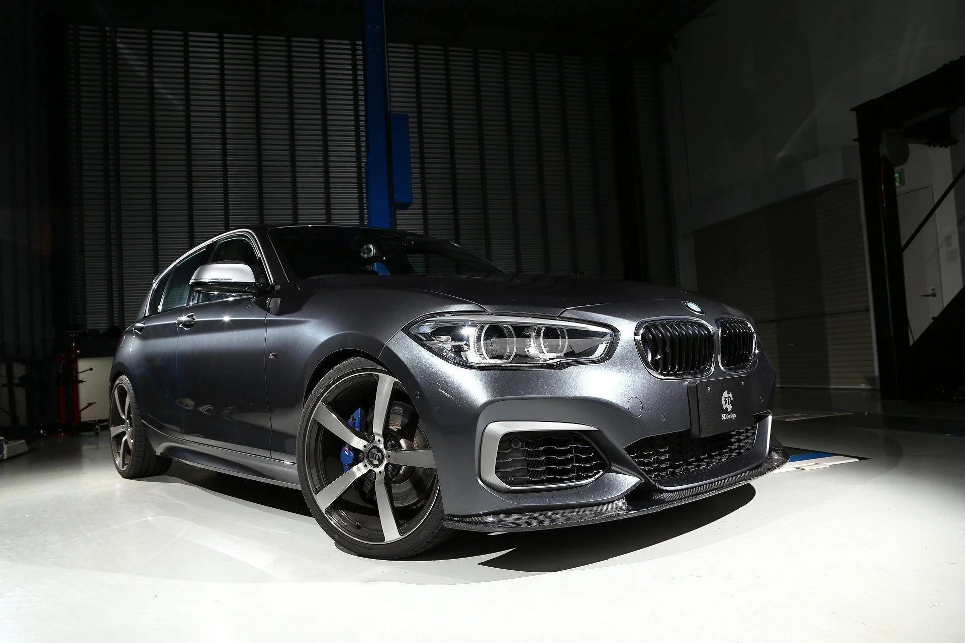 3DDesign Carbon Fibre Front Splitter for BMW 1 Series LCI (2015-2019, F20) - Image 4