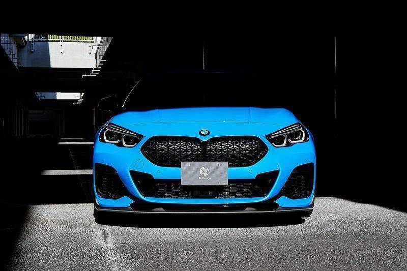 3DDesign Carbon Fibre Front Splitter for BMW 2 Series & M235i (2020-2024, F44) - Image 5