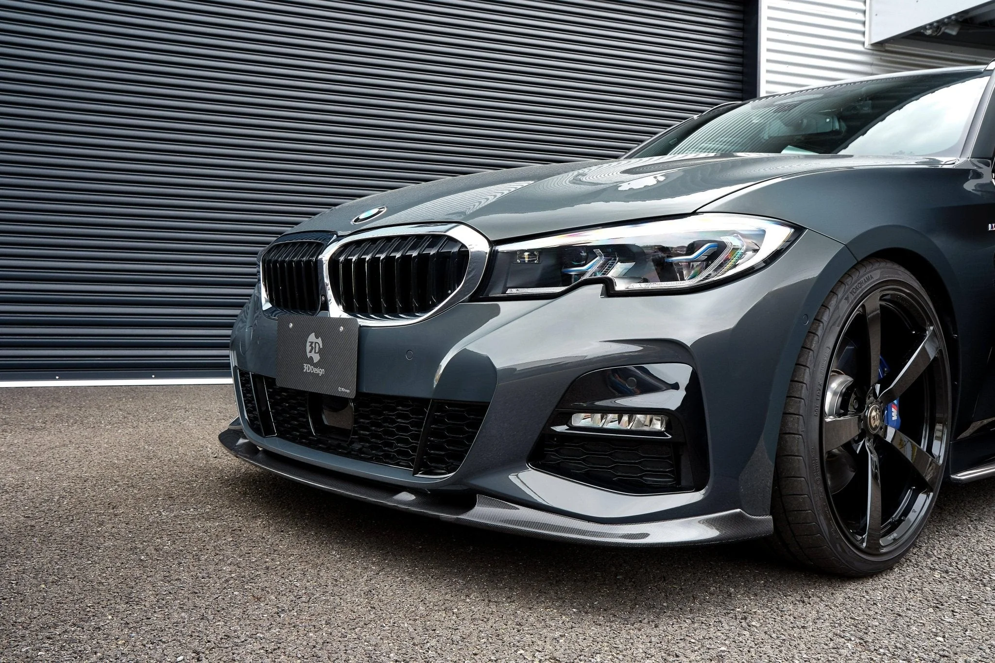 3DDesign Carbon Fibre Front Splitter for BMW 3 Series M Sport (2018-2022, G20 G21)