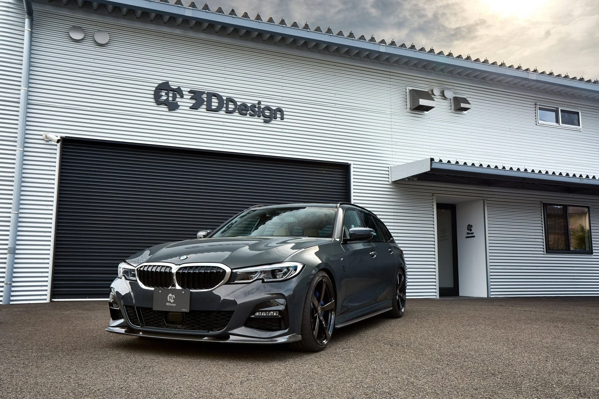 3DDesign Carbon Fibre Front Splitter for BMW 3 Series M Sport (2018-2022, G20 G21) - Image 2
