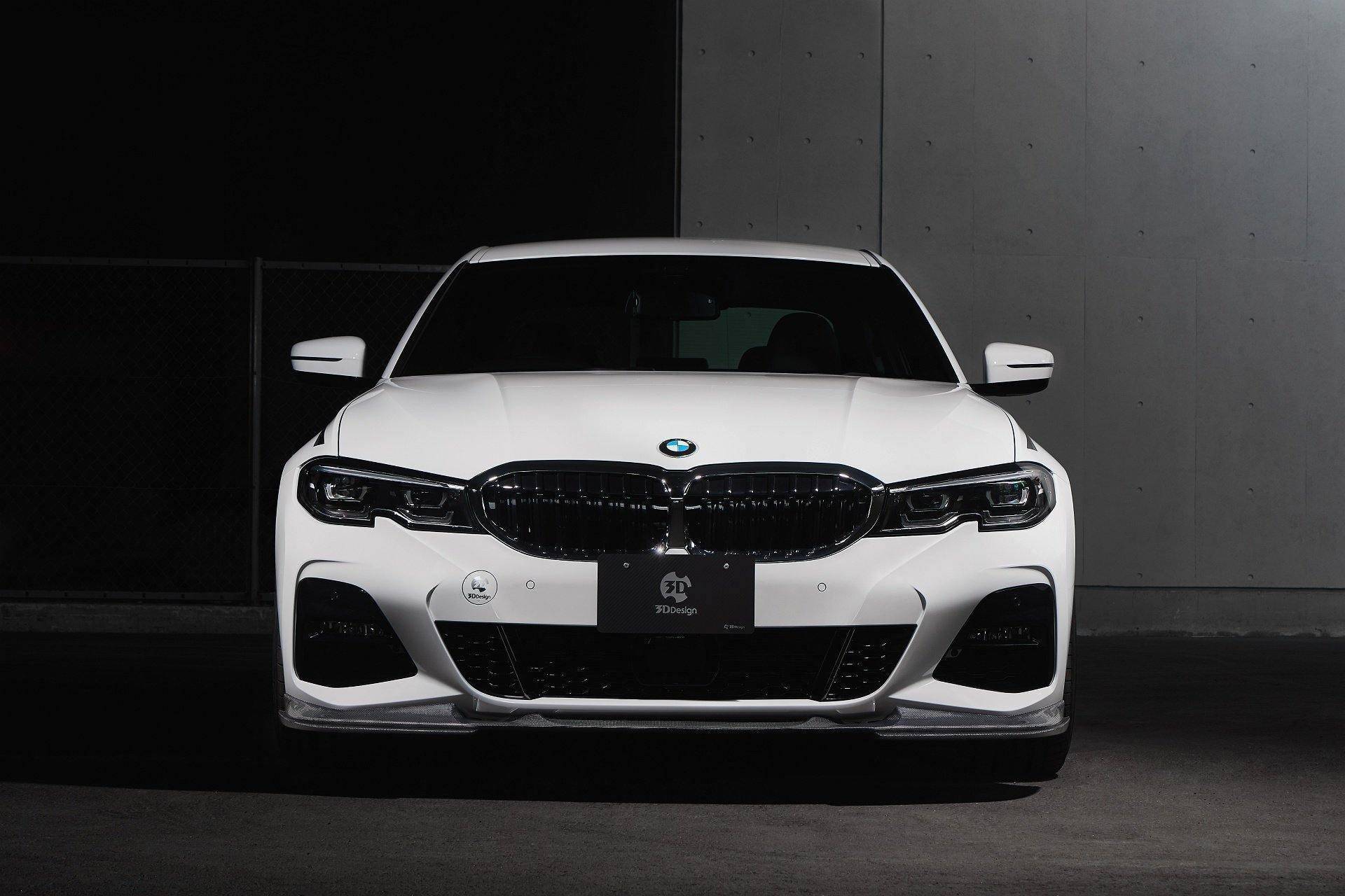 3DDesign Carbon Fibre Front Splitter for BMW 3 Series M Sport (2018-2022, G20 G21) - Image 4