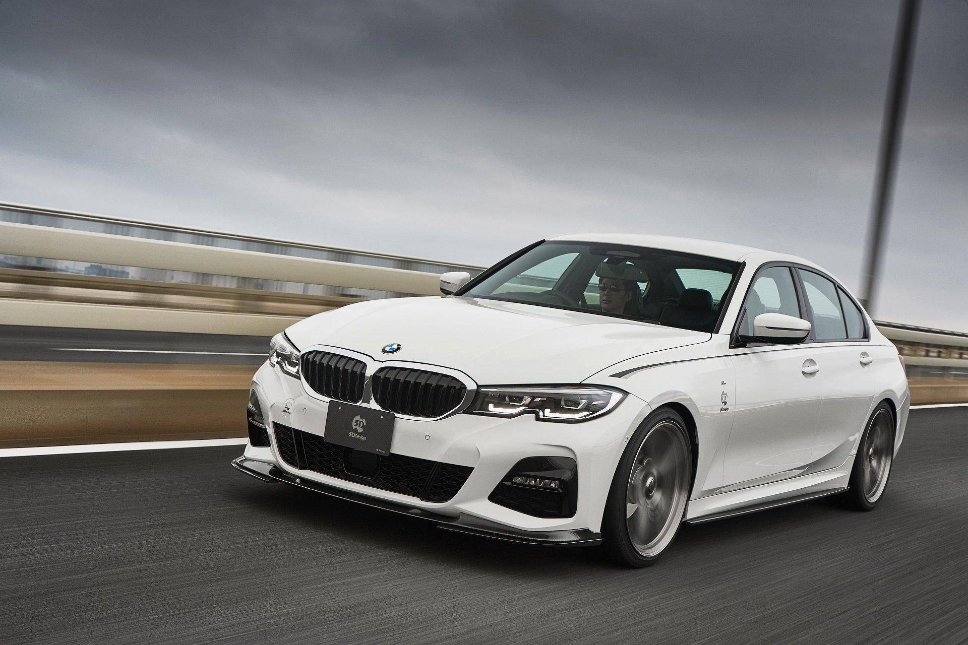3DDesign Carbon Fibre Front Splitter for BMW 3 Series M Sport (2018-2022, G20 G21) - Image 8