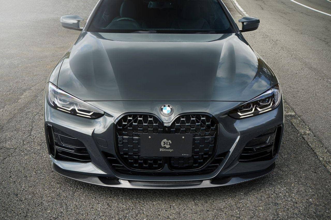 3DDesign Carbon Fibre Front Splitter for BMW 4 Series (2020+, G22 G23) - Image 2