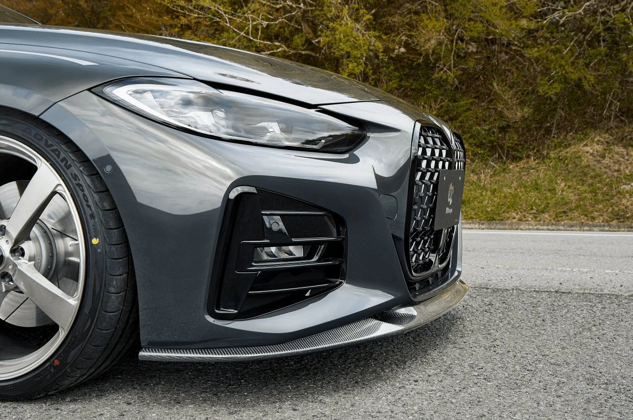 3DDesign Carbon Fibre Front Splitter for BMW 4 Series (2020+, G22 G23) - Image 3