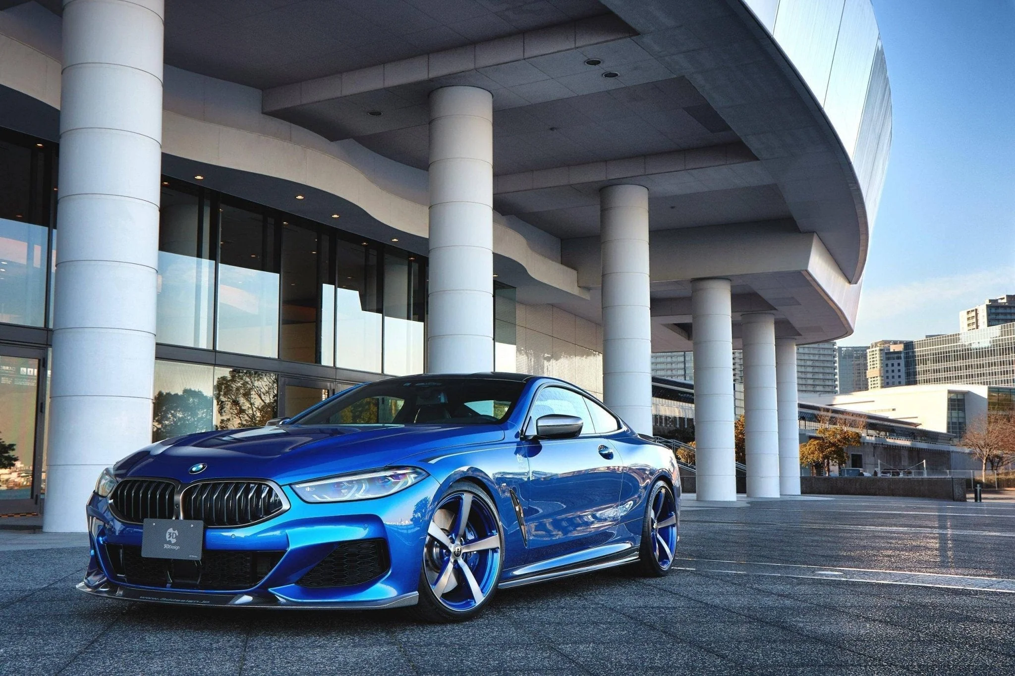 3DDesign Carbon Fibre Front Splitter for BMW 8 Series (2019+, G14 G15 G16) - Image 11