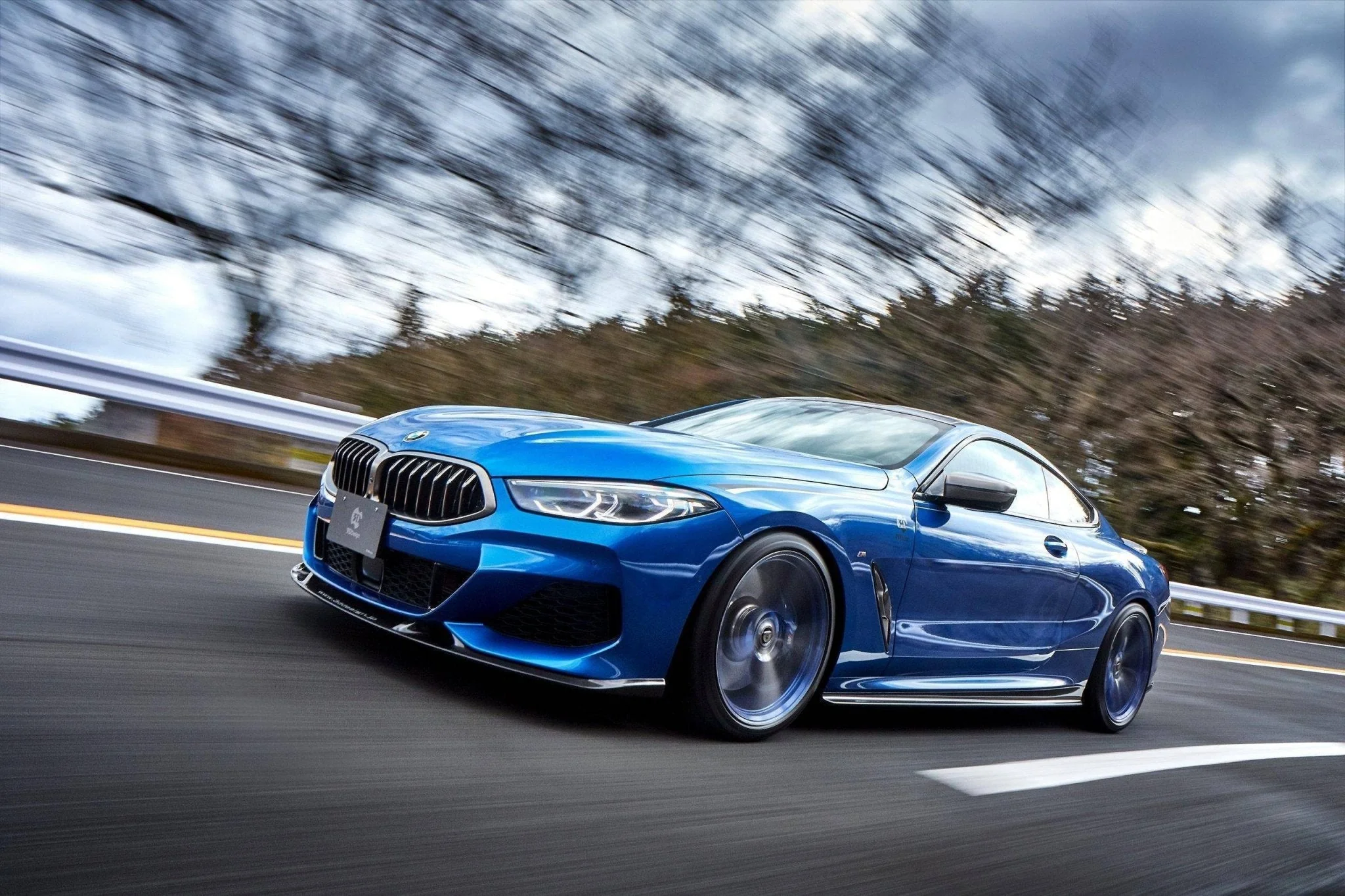 3DDesign Carbon Fibre Front Splitter for BMW 8 Series (2019+, G14 G15 G16) - Image 12