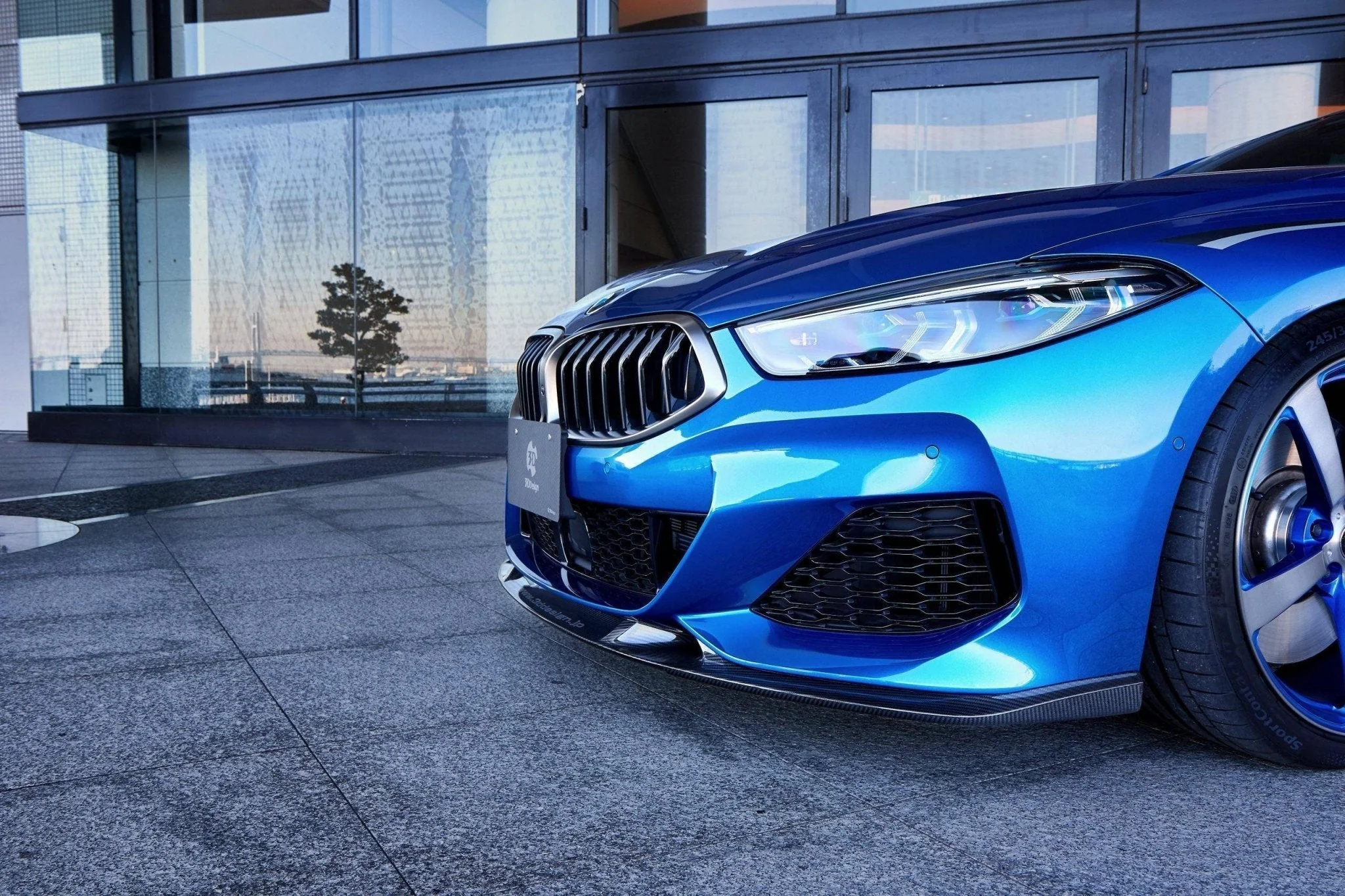 3DDesign Carbon Fibre Front Splitter for BMW 8 Series (2019+, G14 G15 G16) - Image 4