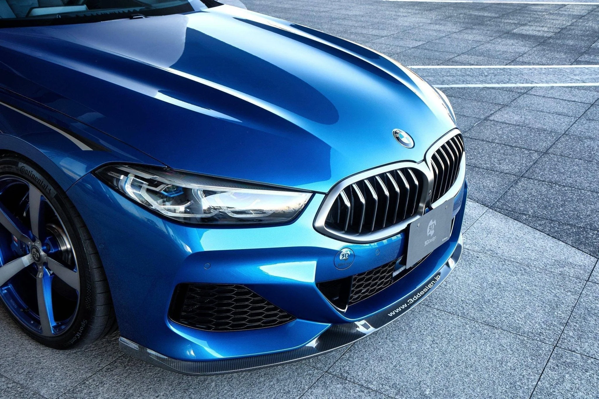 3DDesign Carbon Fibre Front Splitter for BMW 8 Series (2019+, G14 G15 G16) - Image 5