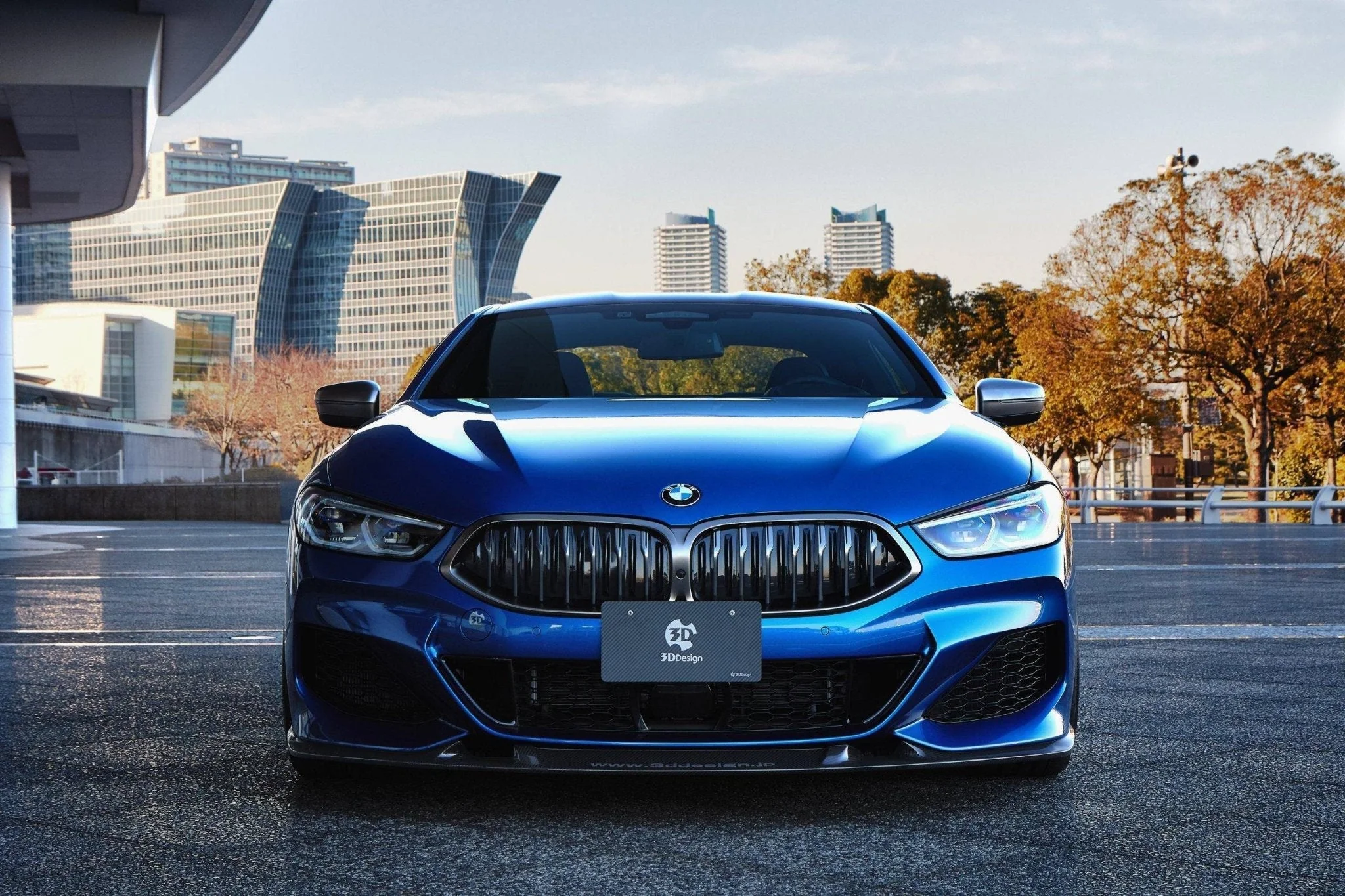 3DDesign Carbon Fibre Front Splitter for BMW 8 Series (2019+, G14 G15 G16) - Image 6