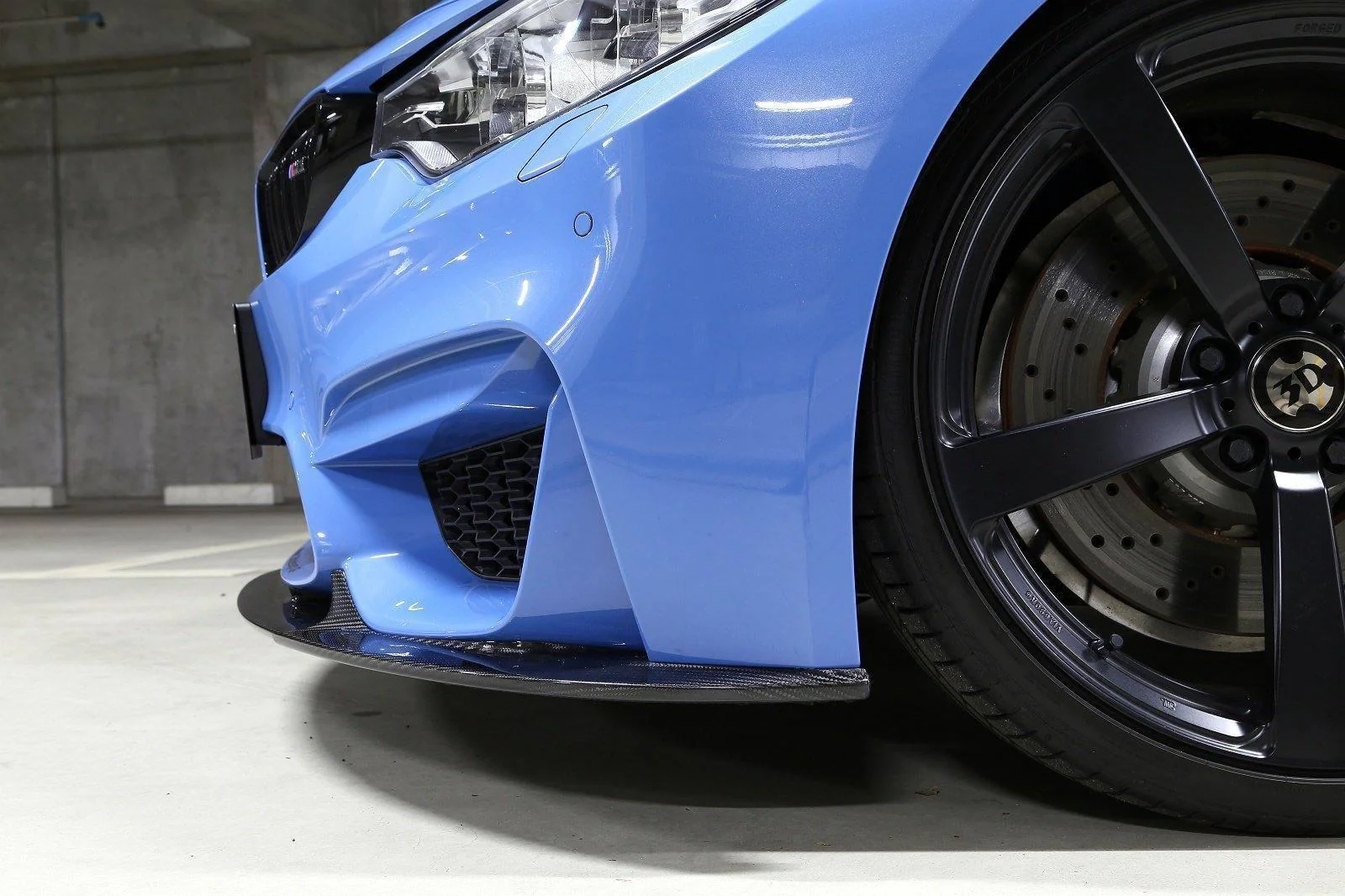 BMW M3 F80 & M4 F82 Carbon Fibre Front Splitter by 3D Design (2014-2020) - Image 7