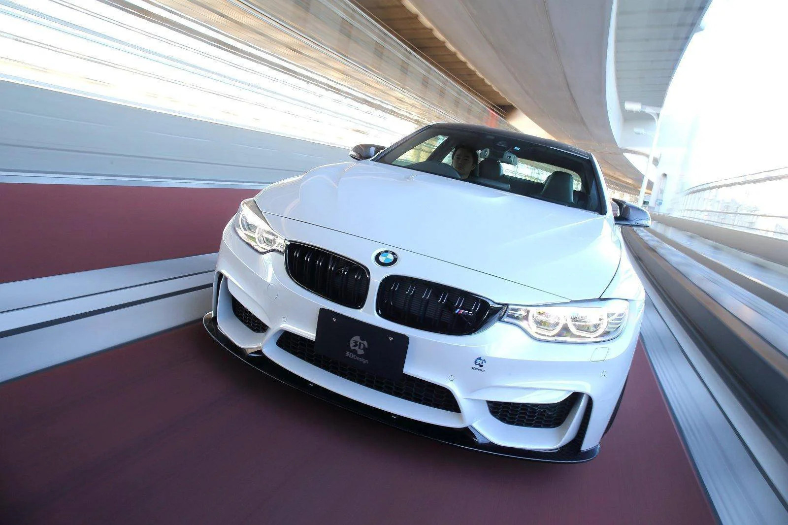 BMW M3 F80 & M4 F82 Carbon Fibre Front Splitter by 3D Design (2014-2020) - Image 9