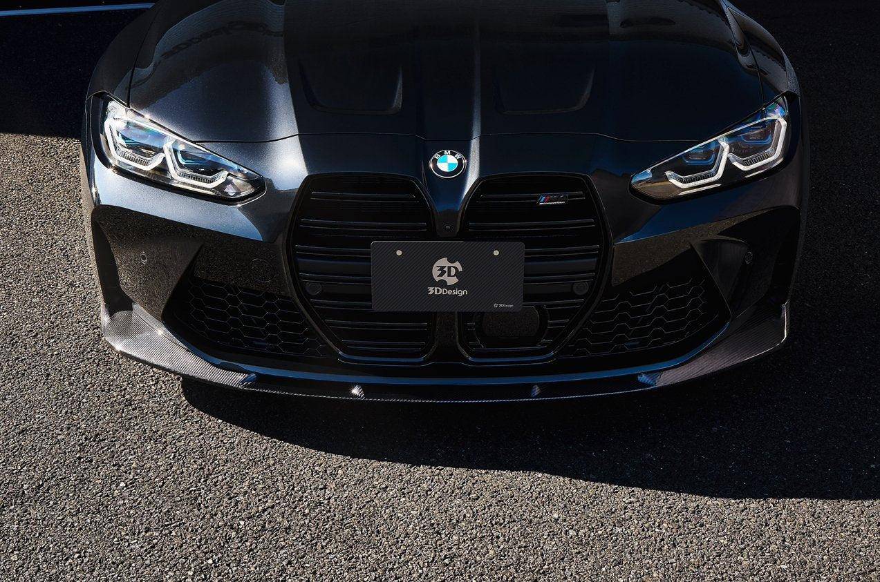 BMW M3 G80 G81 & M4 G82 G83 3DDesign Carbon Fibre Front Splitter (2020+) - Image 3