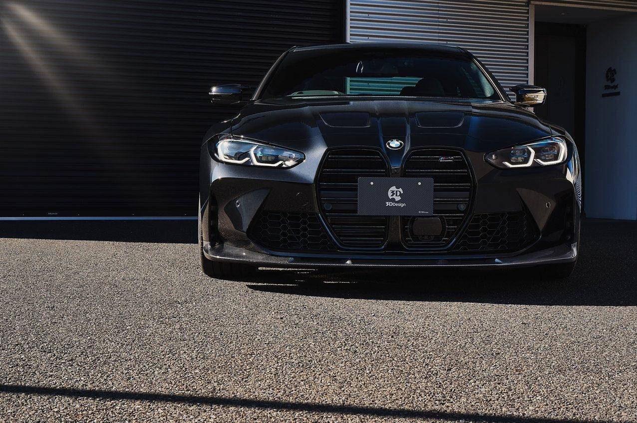 BMW M3 G80 G81 & M4 G82 G83 3DDesign Carbon Fibre Front Splitter (2020+) - Image 6