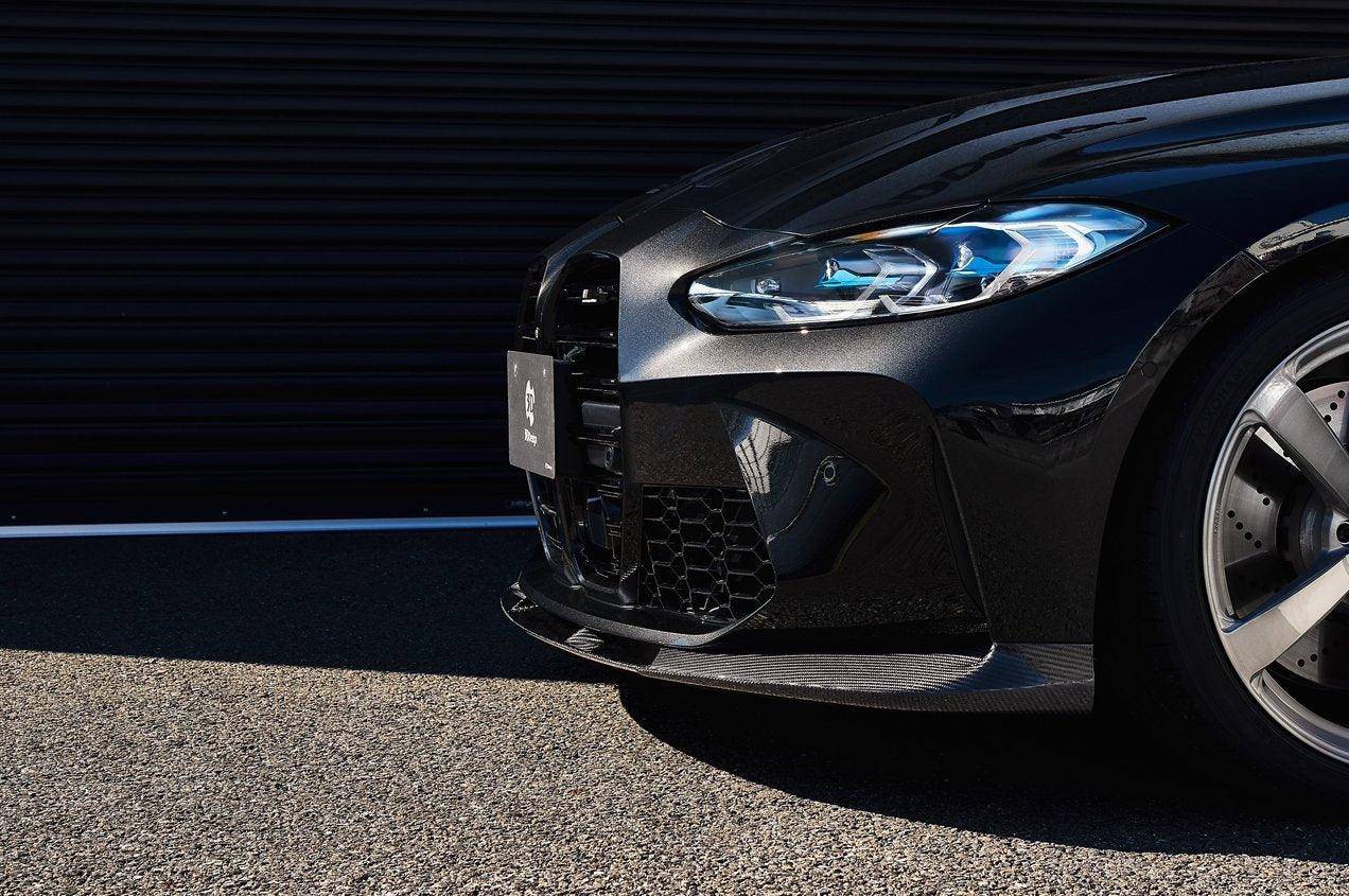 BMW M3 G80 G81 & M4 G82 G83 3DDesign Carbon Fibre Front Splitter (2020+) - Image 7