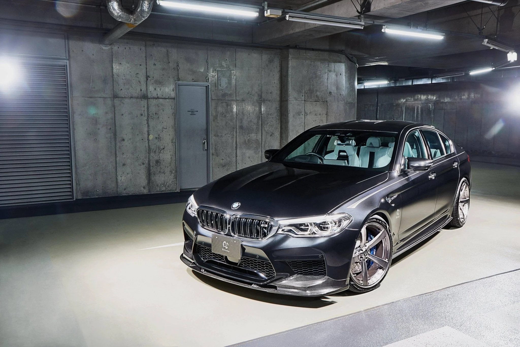 3DDesign Carbon Fibre Front Splitter for BMW M5 (2017-2020, F90) - Image 5