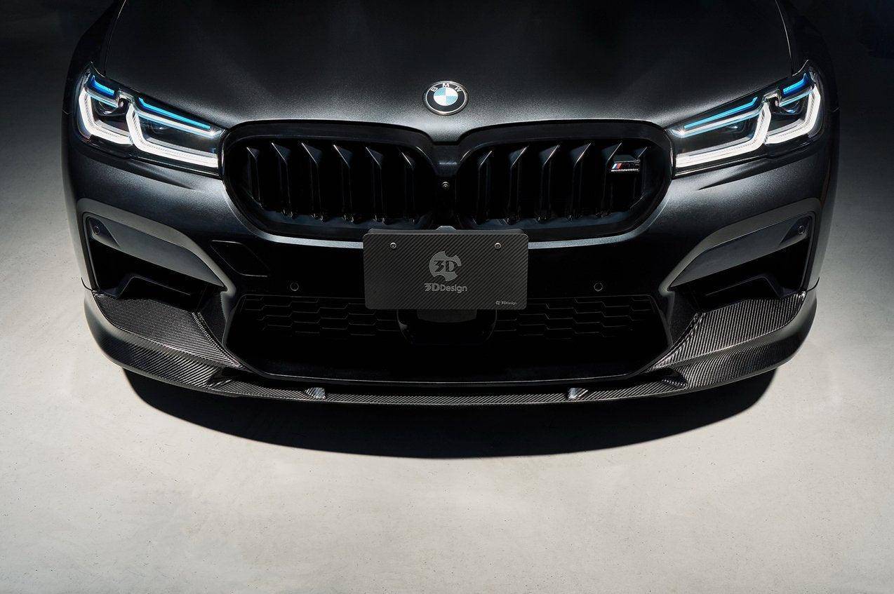 3DDesign Carbon Fibre Front Splitter for BMW M5 LCI (2020-2023, F90) - Image 2