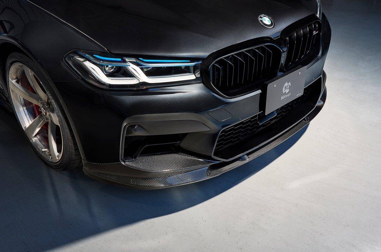 3DDesign Carbon Fibre Front Splitter for BMW M5 LCI (2020-2023, F90) - Image 4