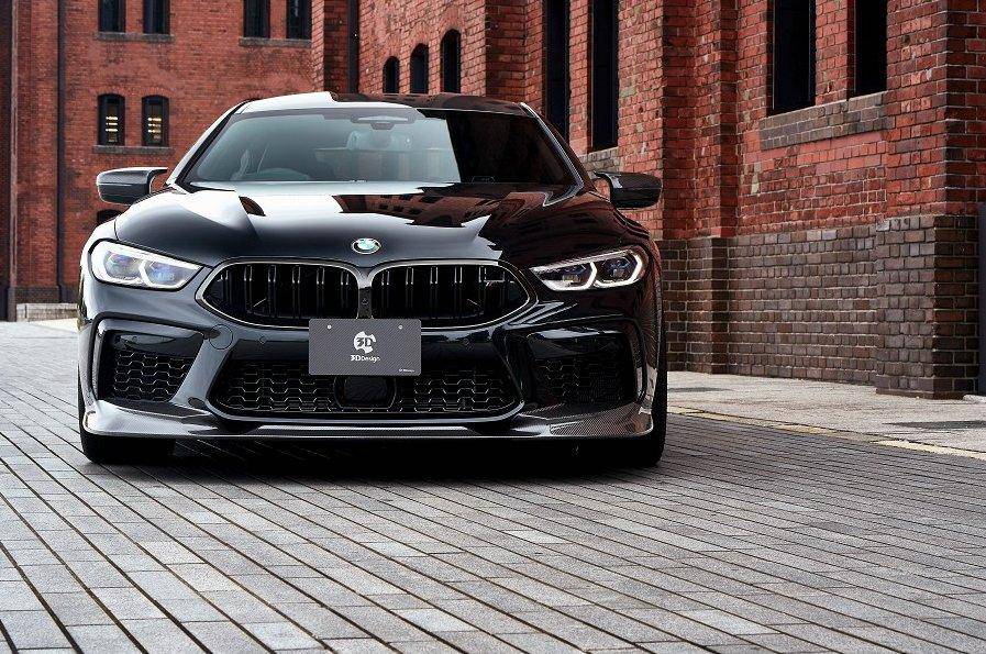3DDesign Carbon Fibre Front Splitter for BMW M8 (2019+, F91 F92 F93) - Image 4