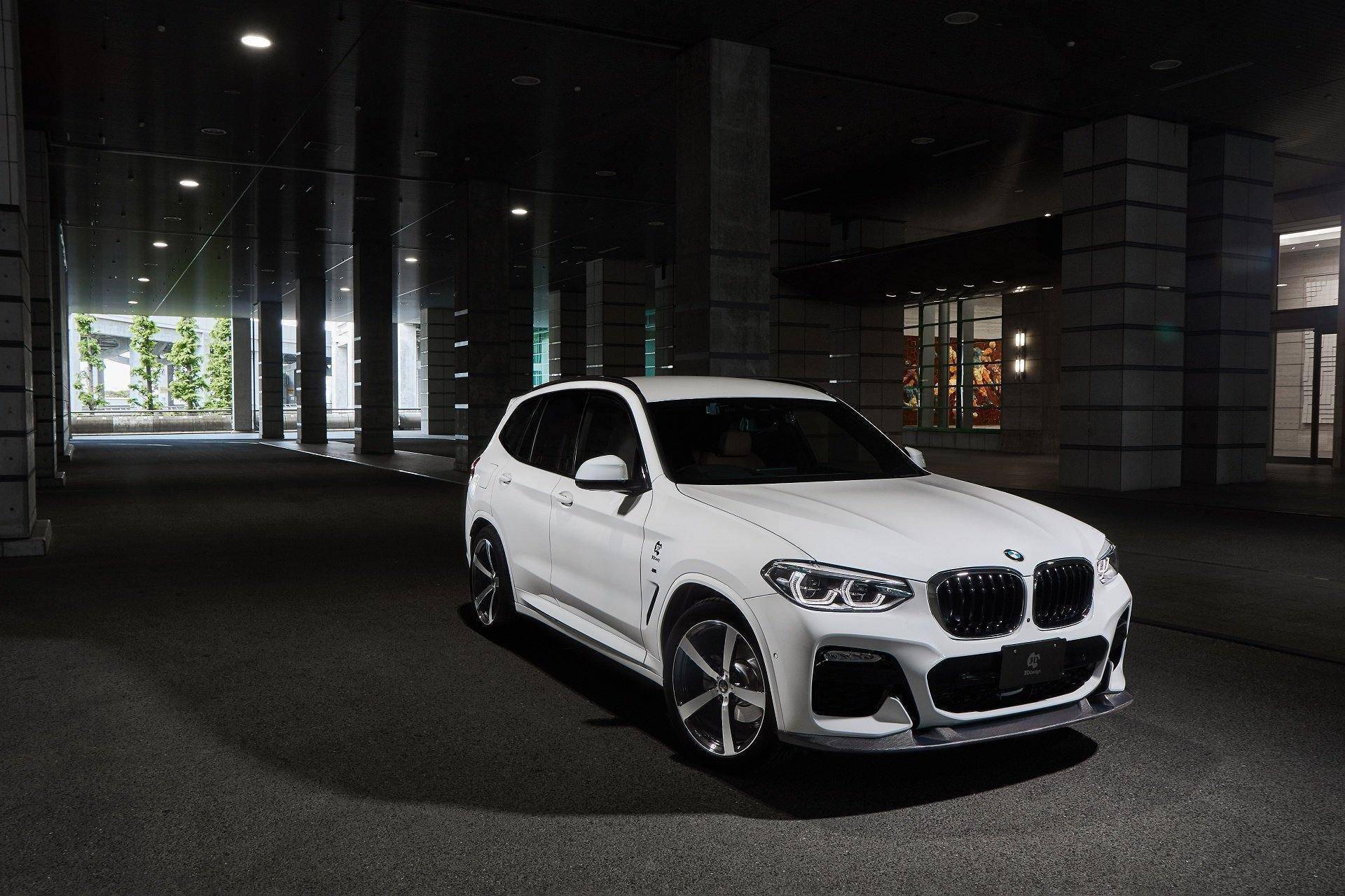 3DDesign Carbon Fibre Front Splitter for BMW X3 Pre-LCI (2018-2021, G01) - Image 6