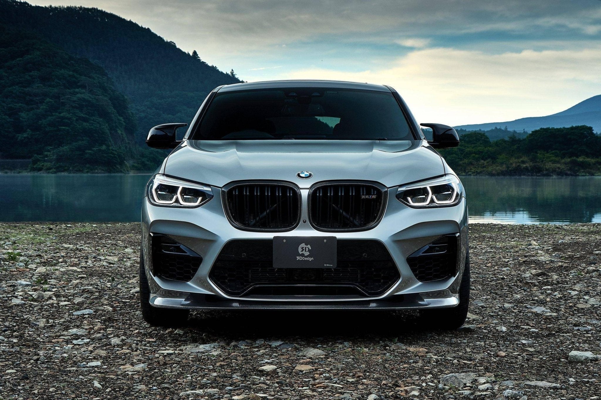3DDesign Carbon Fibre Front Splitter for BMW X3M & X4M Pre-LCI (2019-2022, F97 F98) - Image 10