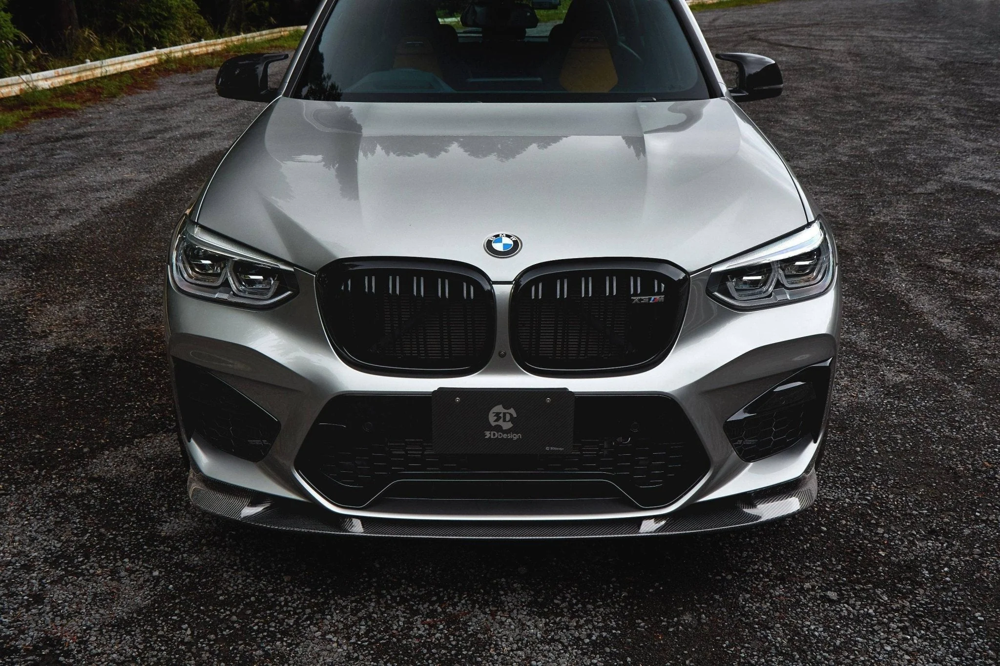 3DDesign Carbon Fibre Front Splitter for BMW X3M & X4M Pre-LCI (2019-2022, F97 F98) - Image 3