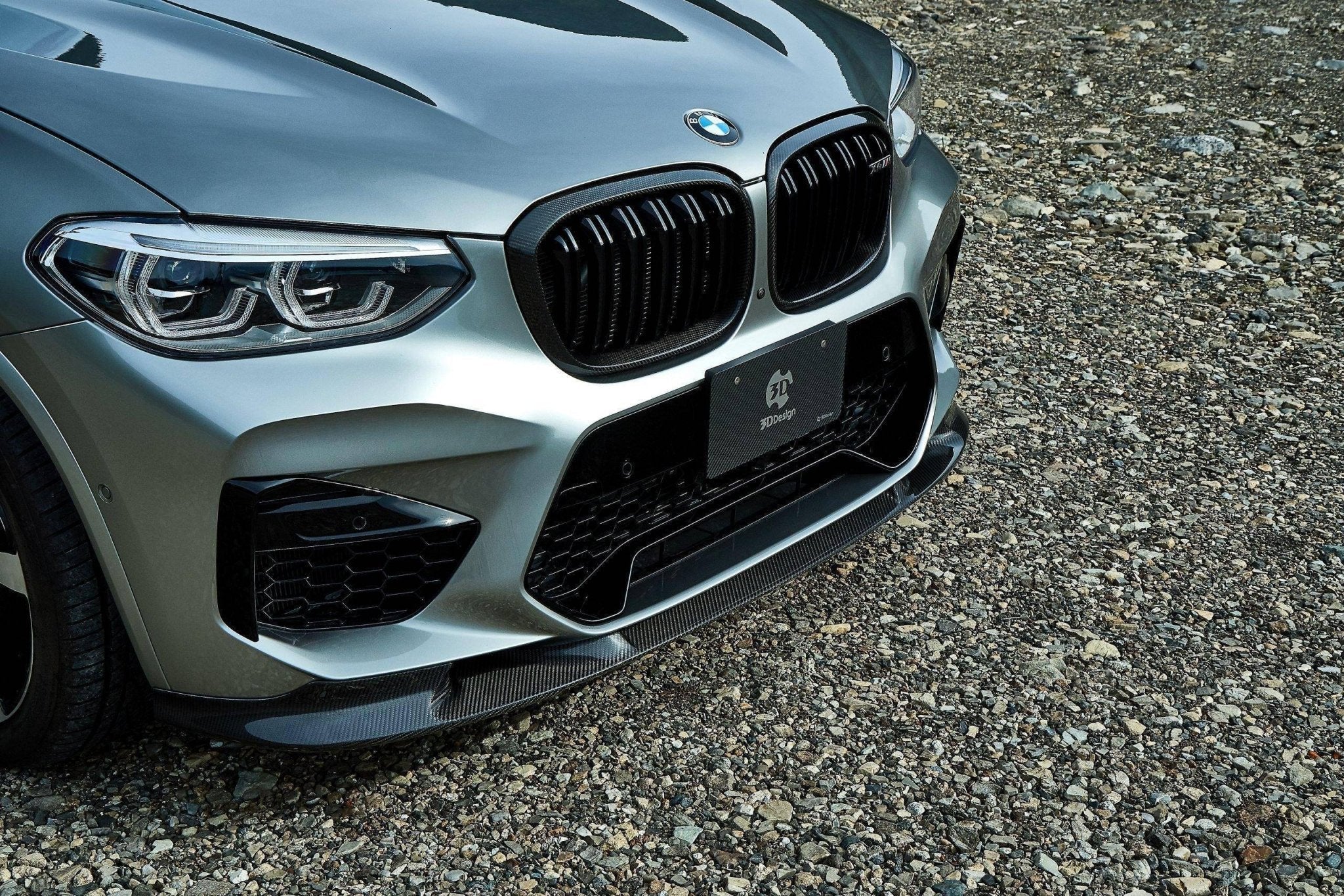3DDesign Carbon Fibre Front Splitter for BMW X3M & X4M Pre-LCI (2019-2022, F97 F98) - Image 7