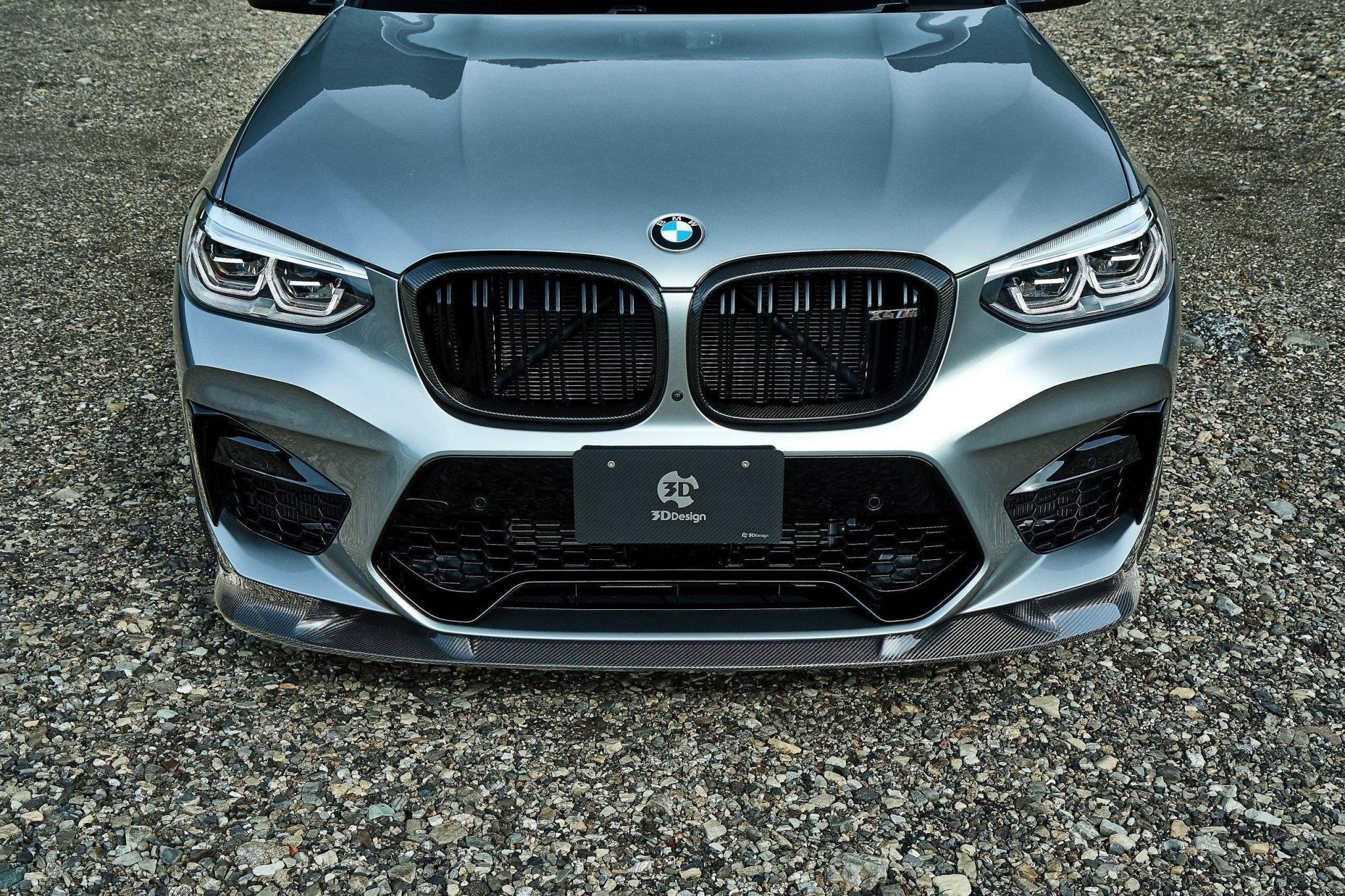 3DDesign Carbon Fibre Front Splitter for BMW X3M & X4M Pre-LCI (2019-2022, F97 F98) - Image 8