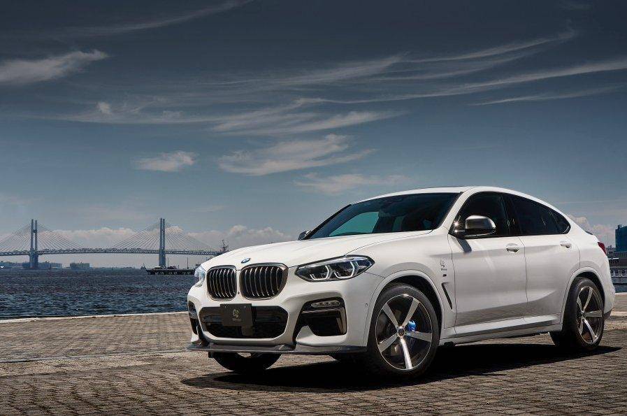 3DDesign Carbon Fibre Front Splitter for BMW X4 (2018+, G02) - Image 5