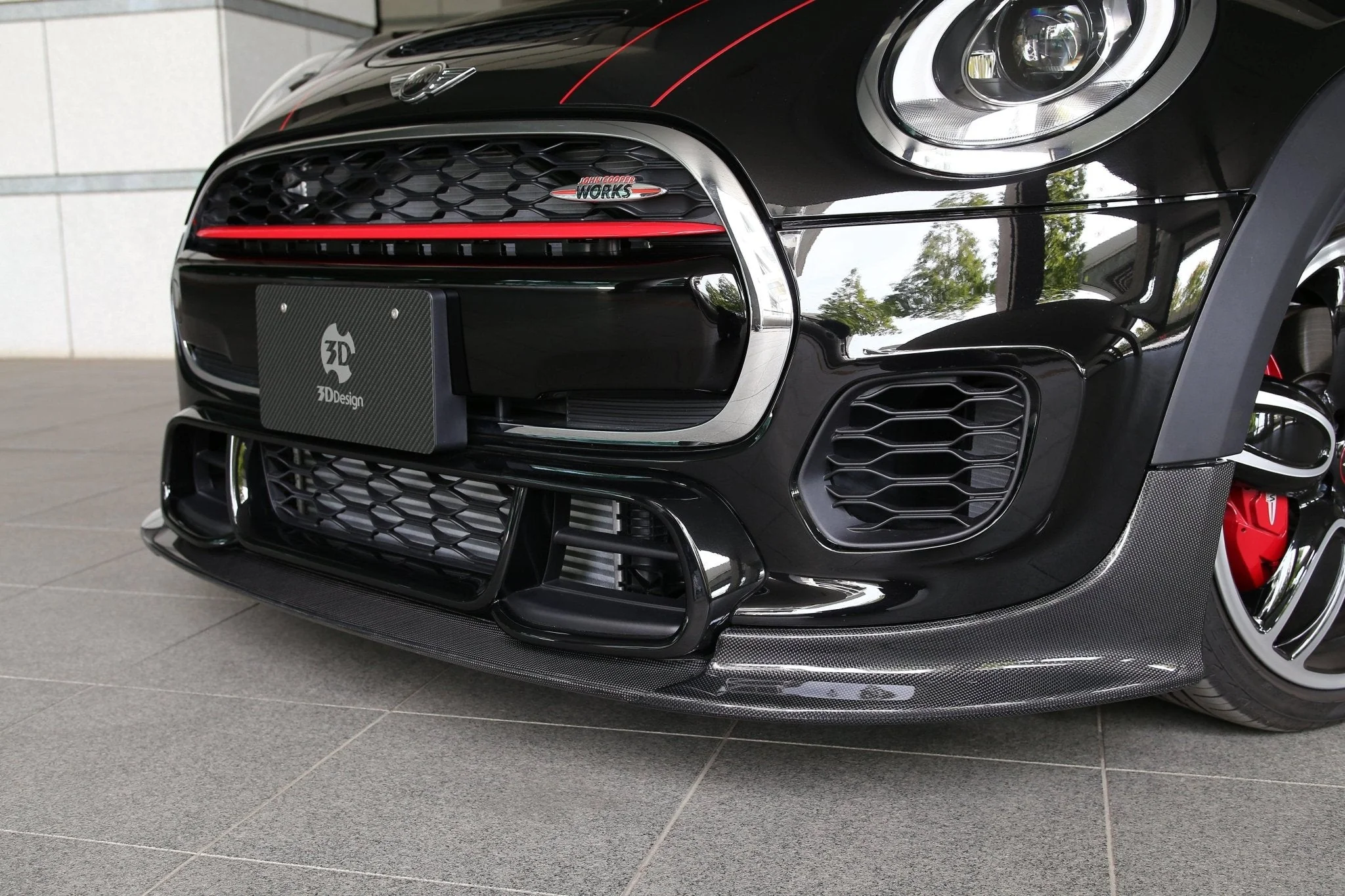 3DDesign Carbon Fibre Front Splitter for MINI Cooper JCW (2015+, F56)