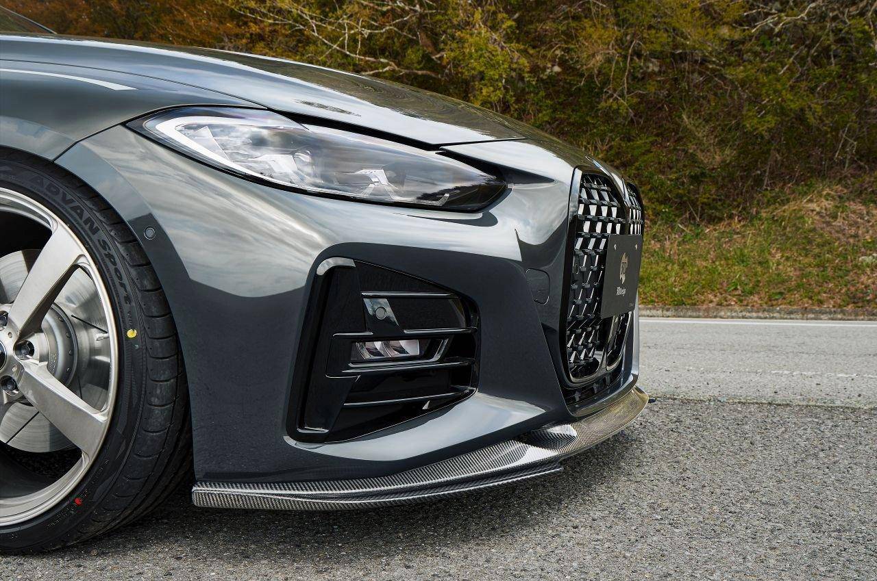 3DDesign Carbon Fibre Front Under Splitters for BMW 4 Series (2020+, G22 G23)