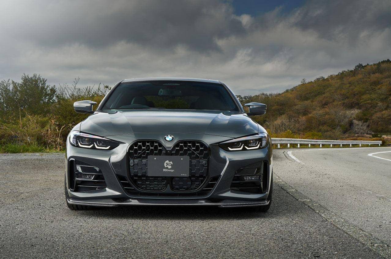 3DDesign Carbon Fibre Front Under Splitters for BMW 4 Series (2020+, G22 G23) - Image 4