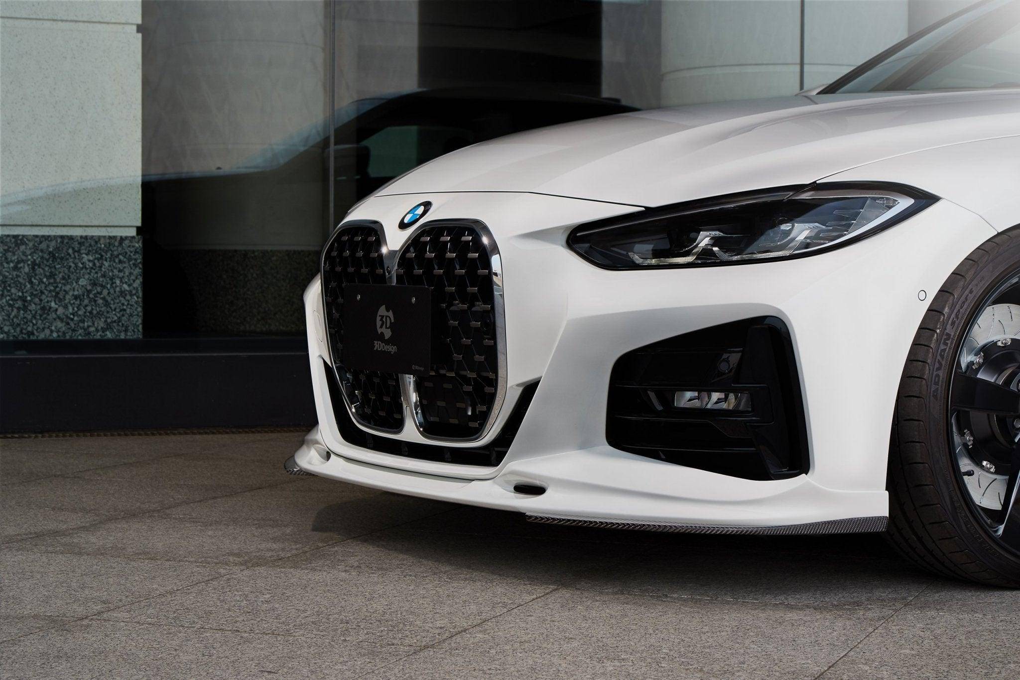 3DDesign Carbon Fibre Front Under Splitters for BMW 4 Series (2020+, G22 G23) - Image 8