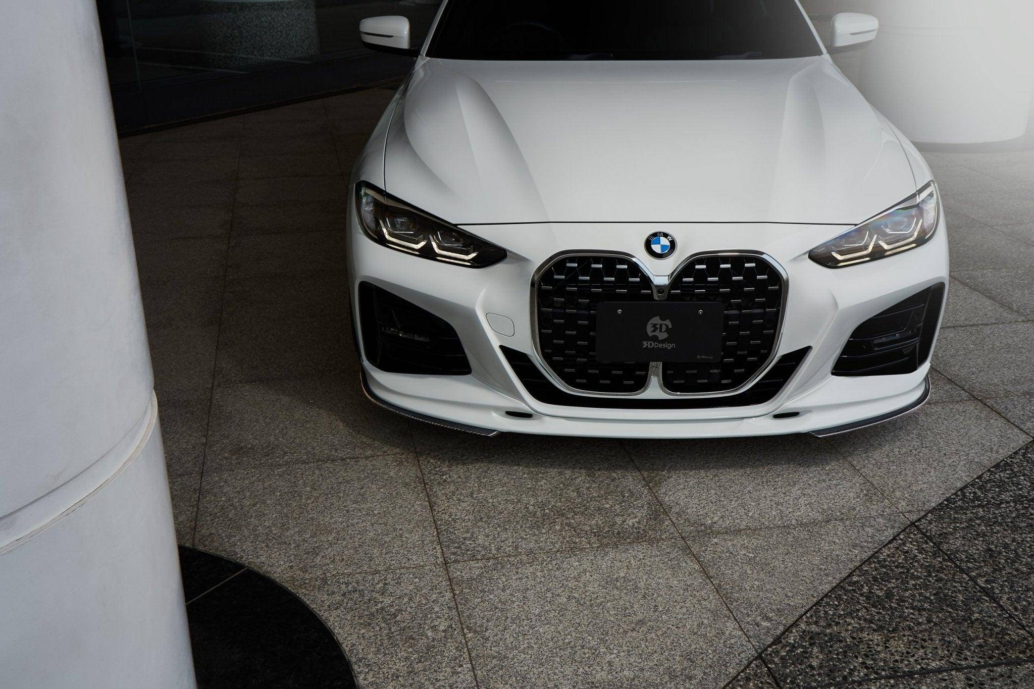 3DDesign Carbon Fibre Front Under Splitters for BMW 4 Series (2020+, G22 G23) - Image 9