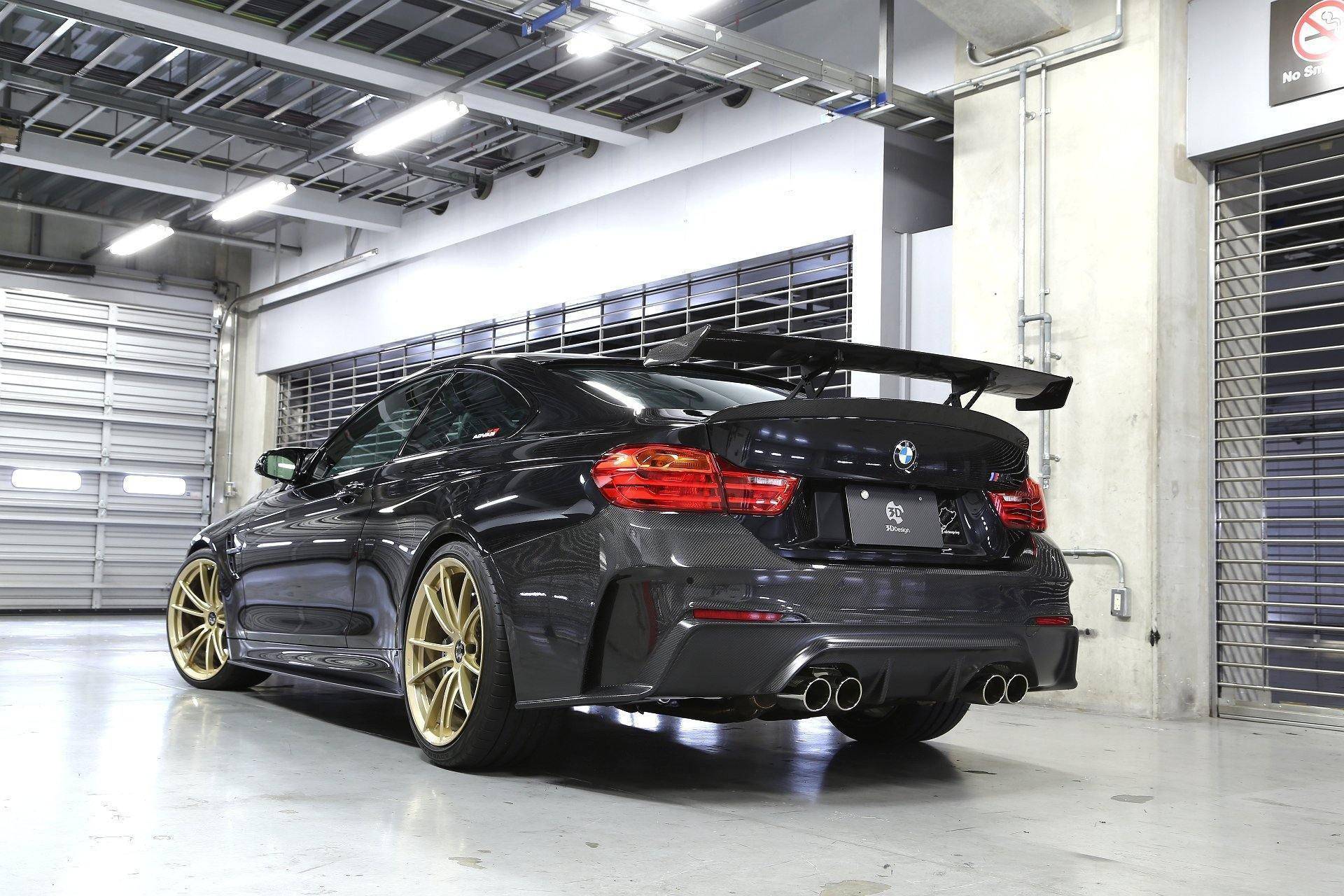 3DDesign Carbon Fibre Rear Bumper for BMW M4 (2015-2020, F82 F83) - Image 4