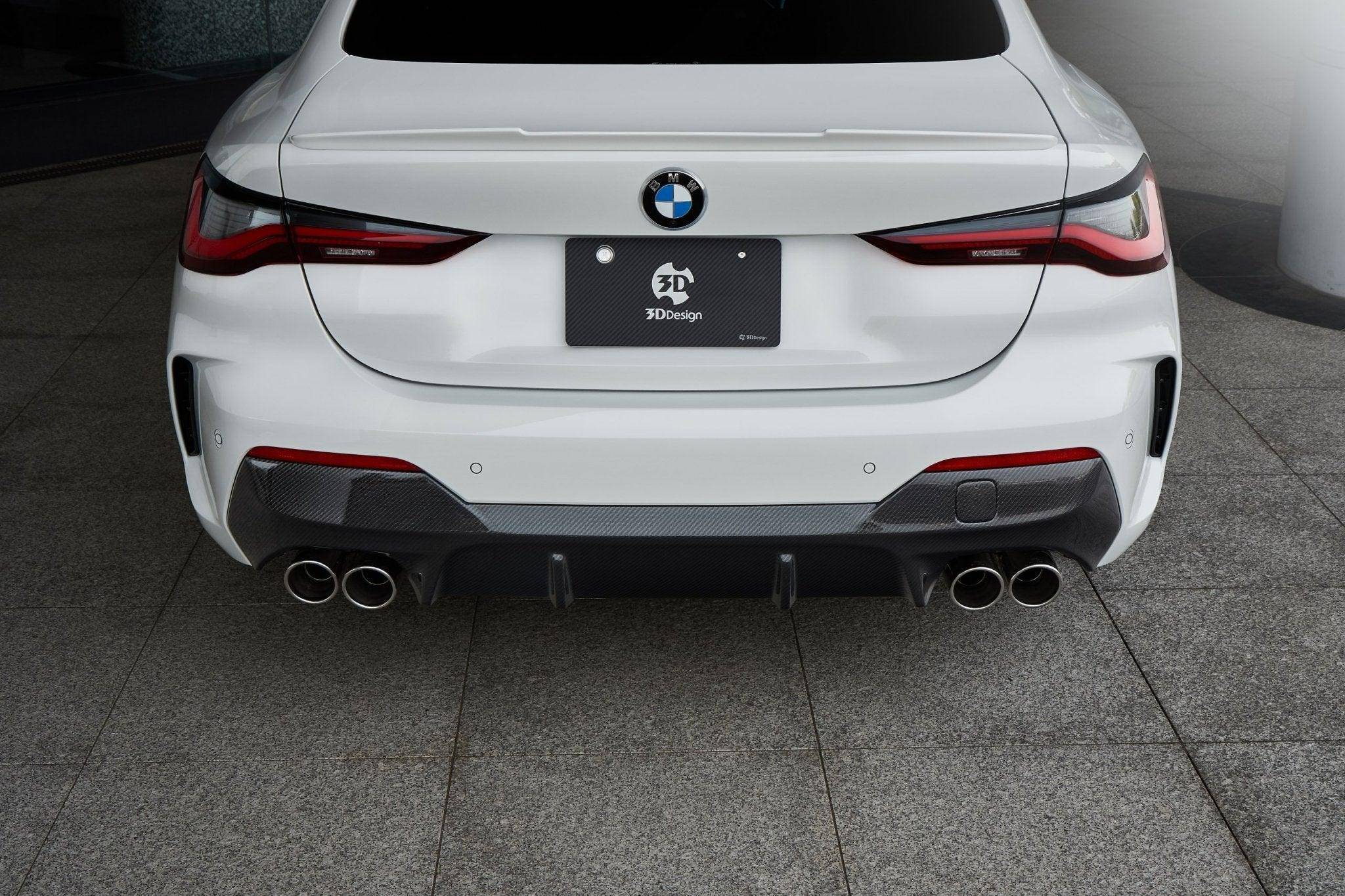3DDesign Carbon Fibre Rear Diffuser for BMW 4 Series (2020+, G22 G23)