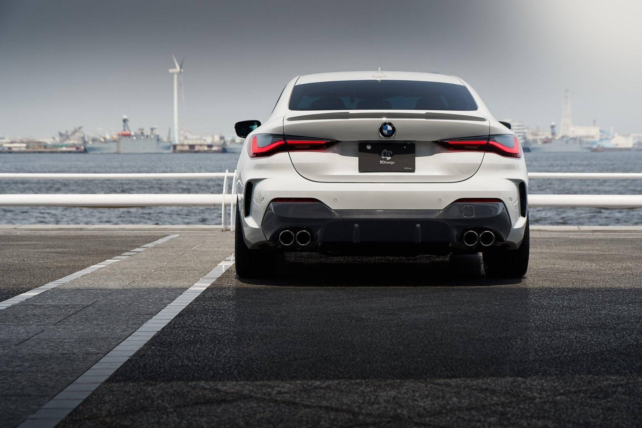 3DDesign Carbon Fibre Rear Diffuser for BMW 4 Series (2020+, G22 G23) - Image 10
