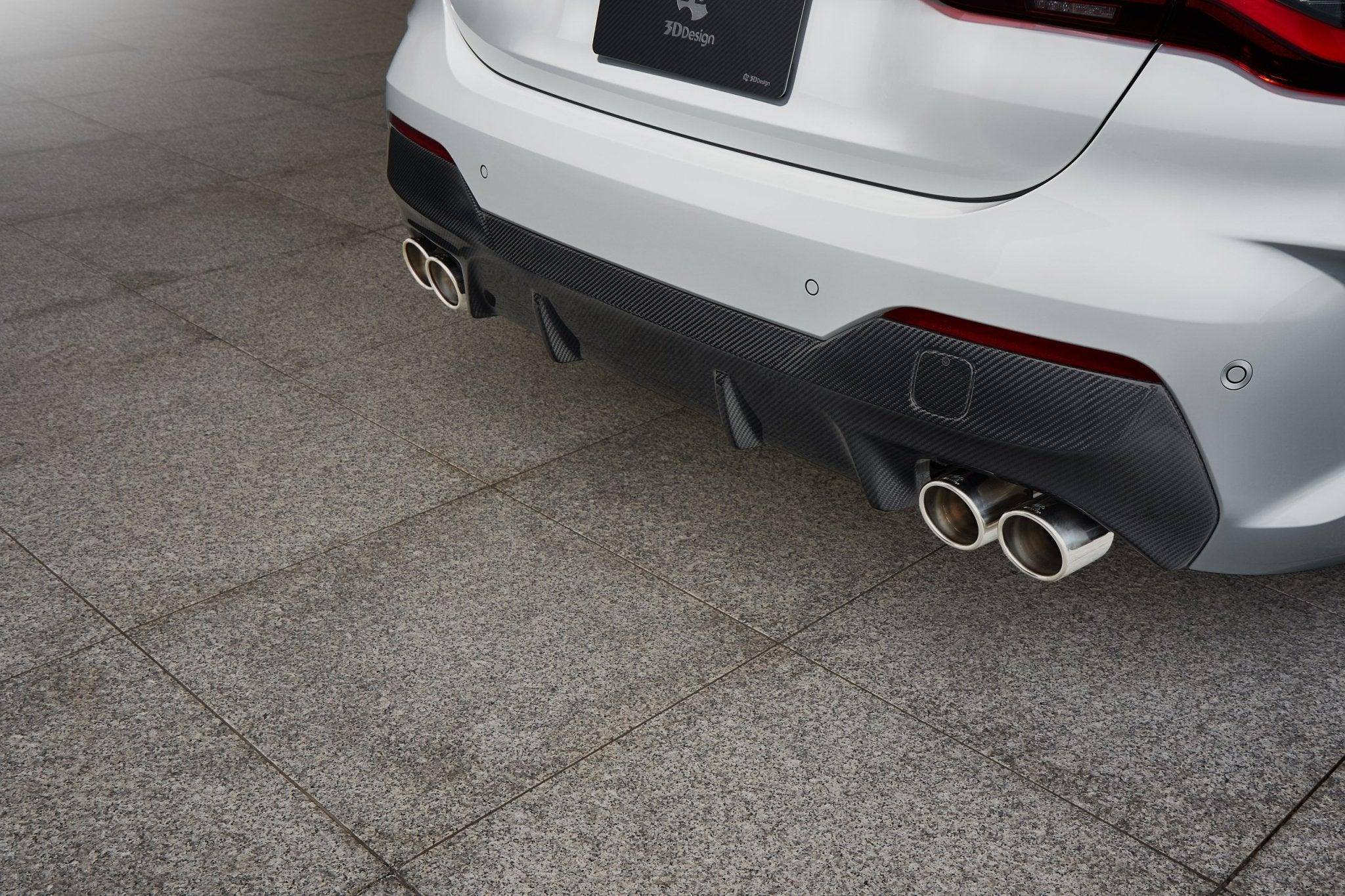 3DDesign Carbon Fibre Rear Diffuser for BMW 4 Series (2020+, G22 G23) - Image 12