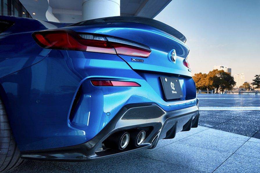 3DDesign Carbon Fibre Rear Diffuser for BMW 8 Series (2019+, G14 G15) - Image 9