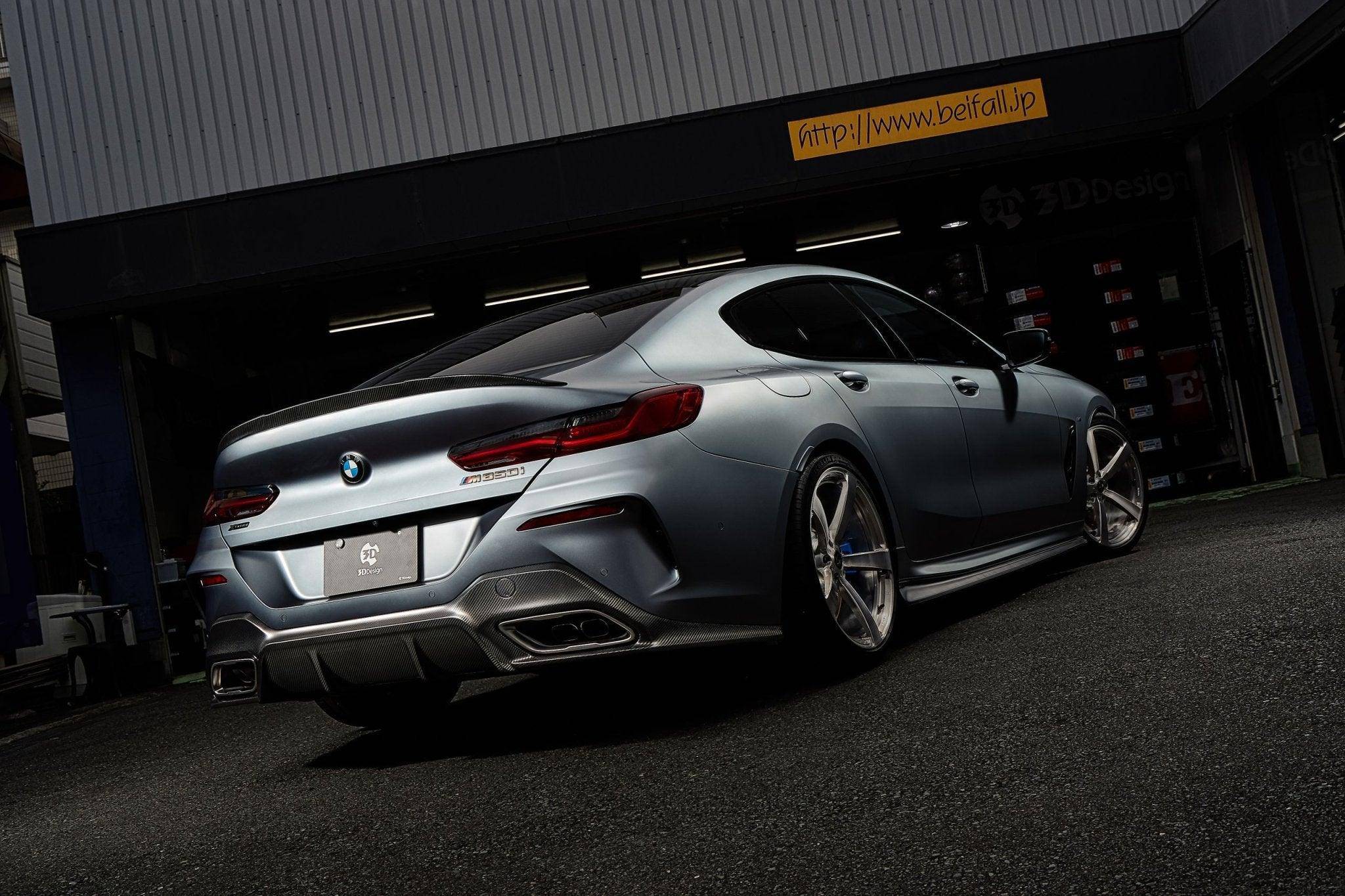 3DDesign Carbon Fibre Rear Diffuser for BMW 8 Series (2019+, G16) - Image 14