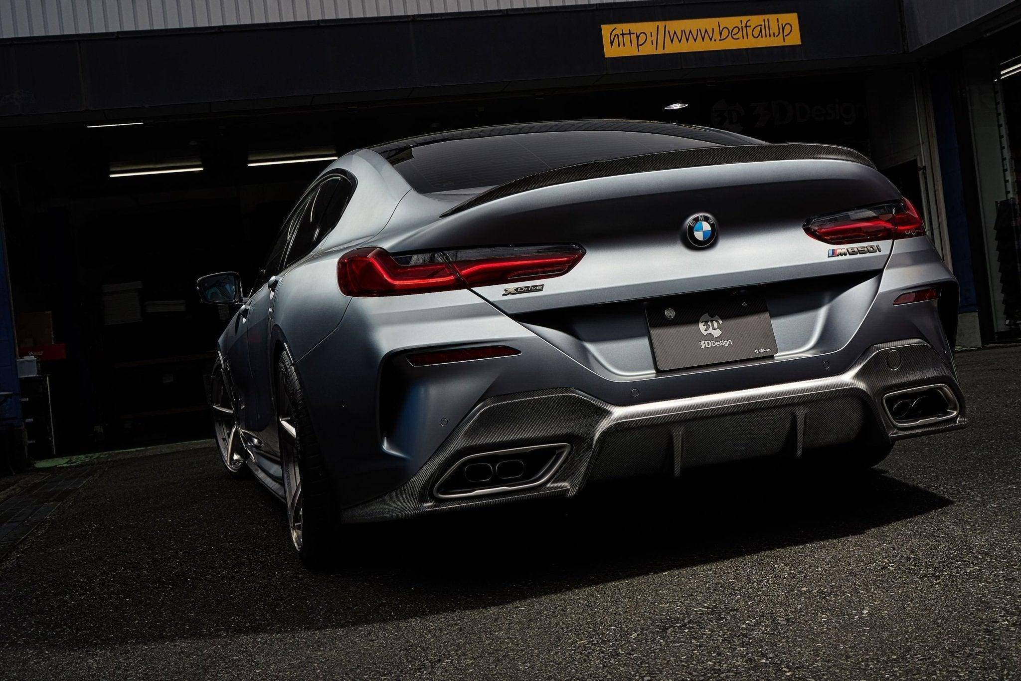 3DDesign Carbon Fibre Rear Diffuser for BMW 8 Series (2019+, G16) - Image 18
