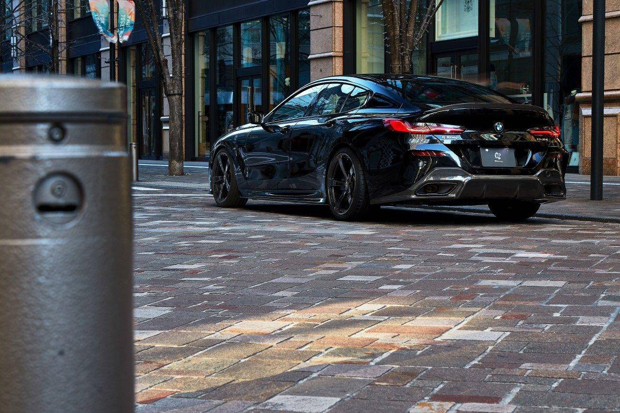 3DDesign Carbon Fibre Rear Diffuser for BMW 8 Series (2019+, G16) - Image 7