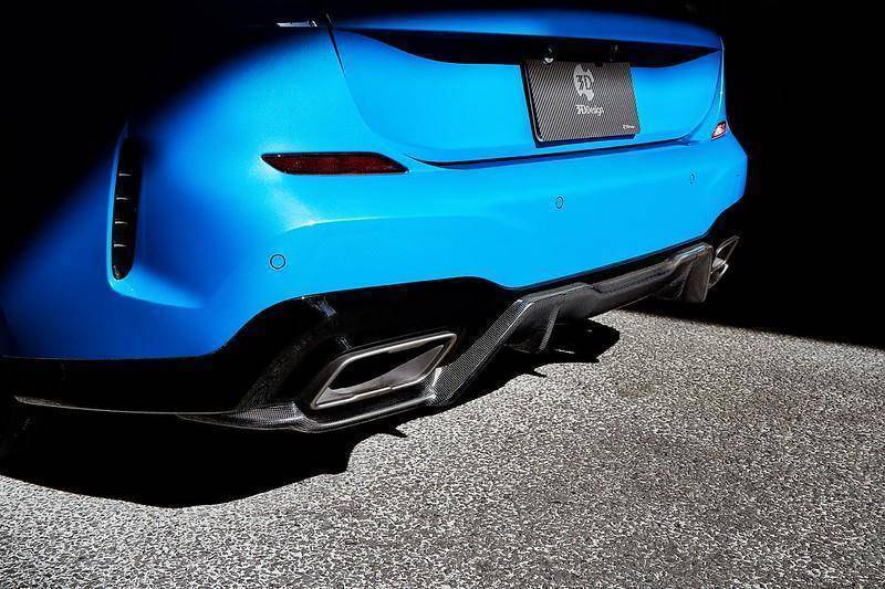 3DDesign Carbon Fibre Rear Diffuser for BMW M235i (2020-2024, F44) - Image 4