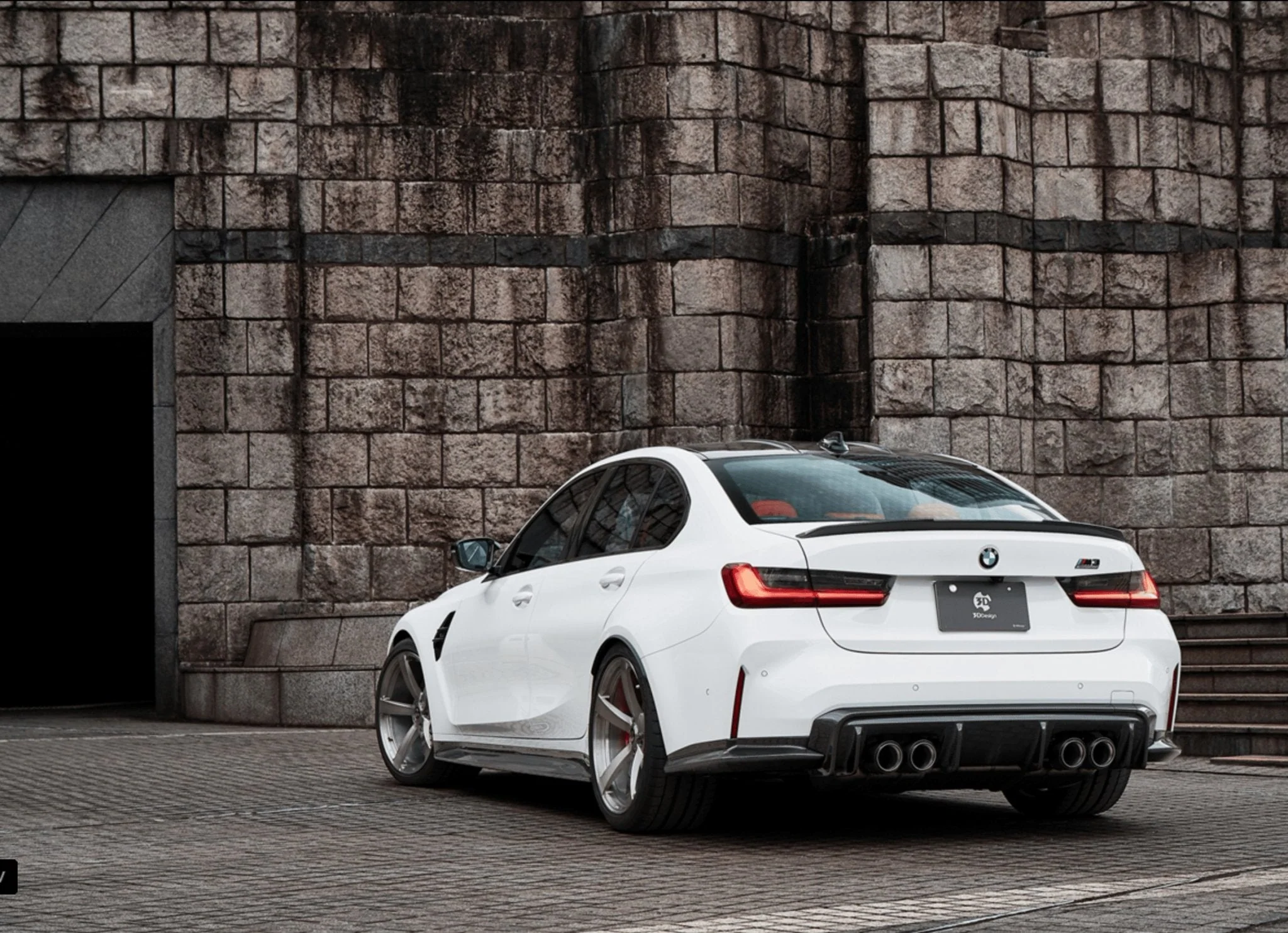 3DDesign Carbon Fibre Rear Diffuser for BMW M3 G80 G81 & M4 G82 G83 (2020+) - Image 6
