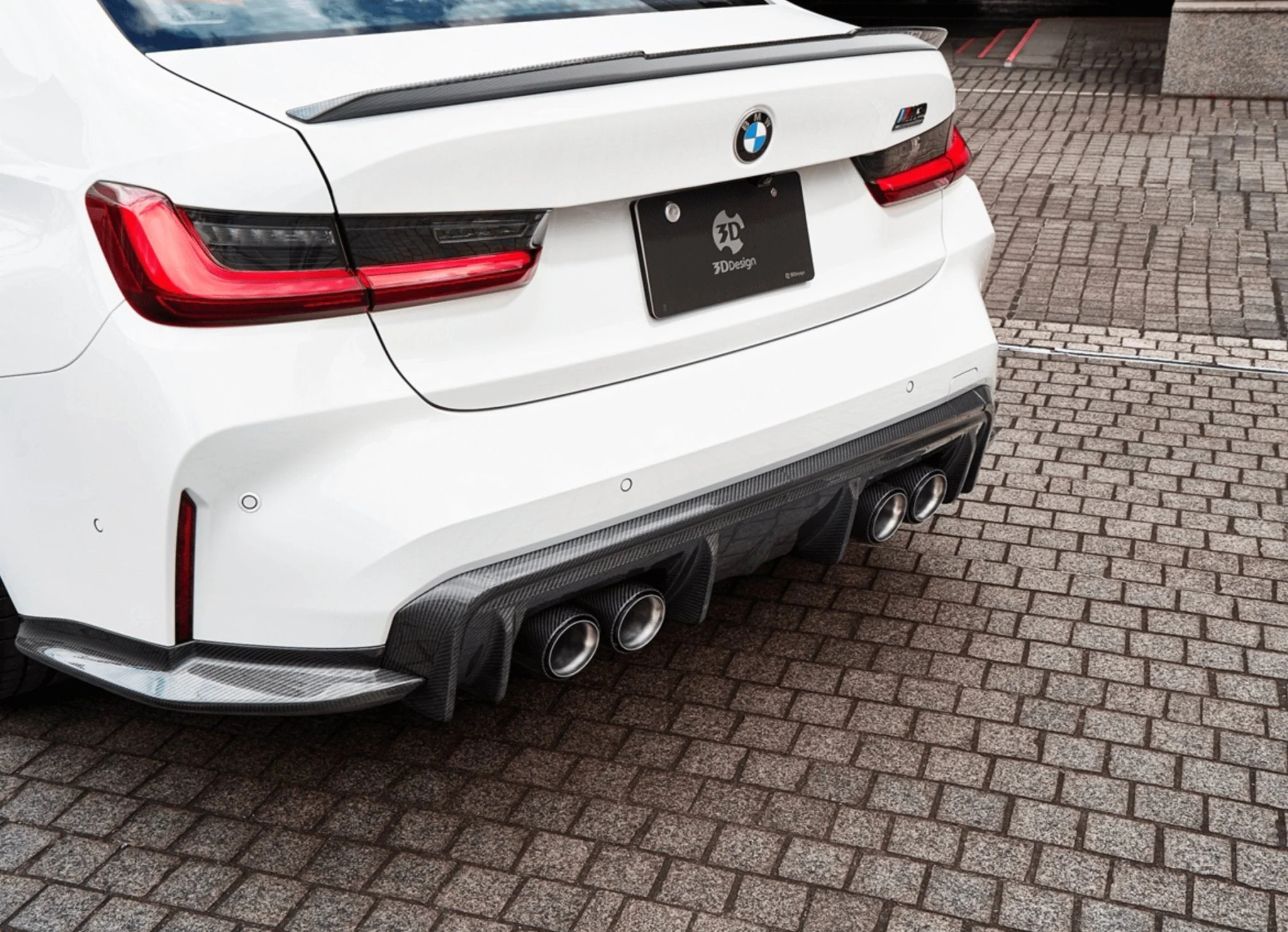 3DDesign Carbon Fibre Rear Diffuser for BMW M3 G80 G81 & M4 G82 G83 (2020+) - Image 7