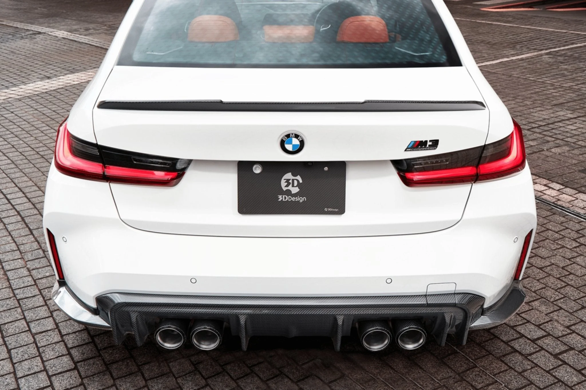 3DDesign Carbon Fibre Rear Diffuser for BMW M3 G80 G81 & M4 G82 G83 (2020+) - Image 8
